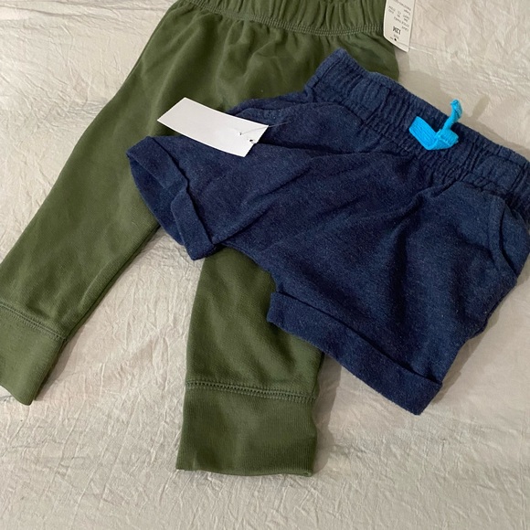 Cat & Jack Other - Cat & Jack Bundle Green Pants and Blue Shorts NWT